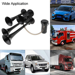 DriSentri horn mounted on pickup truck demonstrating loud roadside signaling