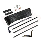 Dr.Roc kit front view showing organized tools and compact storage for convenience