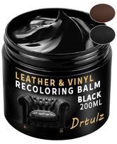 drtulz front packaging showing black recoloring balm with clear label and benefit