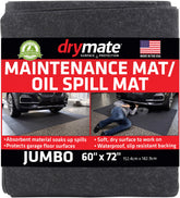 Drymate front view showing full 60 by 72 inch coverage and floor protection