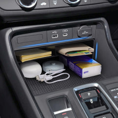 Drytuns anti-slip mats detail preventing item movement while driving