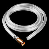 DSkoiph front view of shaker siphon showing compact pump and hose for portable transfers