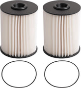 Dtomi front packaging showing two fuel filters and clear product ID for fast replacement