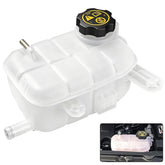 Dtomi front view expansion tank showing overall shape and fit benefit