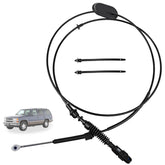 Dtomi front view of gear shift cable showing full assembly and fit benefit