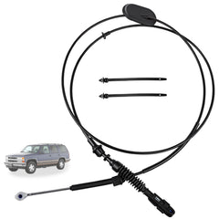 Dtomi front view of gear shift cable showing full assembly and fit benefit