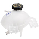 Dtomi reservoir tank front view showing exact OEM-fit and easy replacement benefit