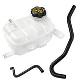 Dtomi front view reservoir tank showing fit and clear level visibility benefit