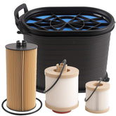 Dtomi front packaging showing complete 6.0L filter kit and benefits