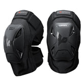 DUHAN knee pads front view showing full coverage and fit benefits