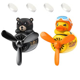DUHKHAS bear pilot front view showing cute design and decor benefit