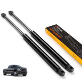 Dukuge front packaging showing the pair of hood struts and compatibility details for quick identification and confidence
