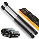 Dukuge front packaging showing both liftgate struts and labels, clear fitment benefit
