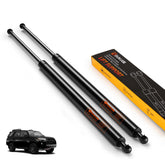 Dukuge front view of both liftgate struts showing exact OEM-style fit benefit