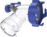 DUMPMAN front view showing adapter ready to attach for easy hookups