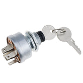 DVPARTS ignition switch front view showing key slot and durable housing for reliable starts