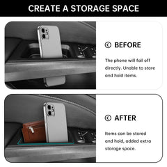 DWKJMYCP rear door organizer installed holding small items
