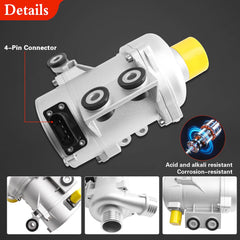 DWLDMLWC pump installed in BMW engine bay, restores coolant flow