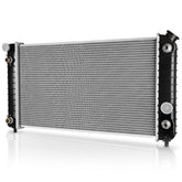 DWVO front view complete radiator showing fitment and improved cooling benefit