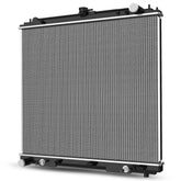 DWVO front view radiator showing mounting points and fitment benefit