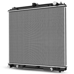 DWVO front view radiator showing mounting points and fitment benefit