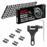 DYCTAHO DYC 420 chain kit front packaging showing contents and convenience