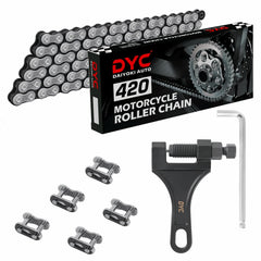 DYCTAHO DYC 420 chain kit front packaging showing contents and convenience