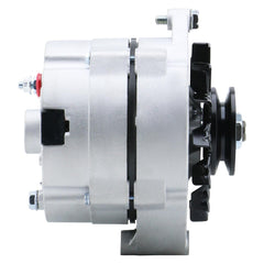 DynaVim Parts alternator close-up of regulator and stator showing robust components