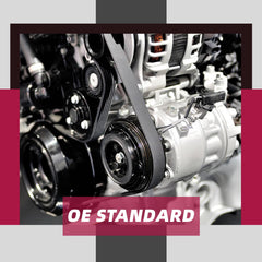 DynaVim Parts alternator beside car battery showing compact 1-wire scale