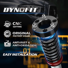 dynofit billet aluminum spacer close-up showing precision machining and strength