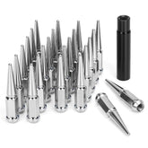 dynofit front packaging showing 24 lug nuts and included key, clear kit benefit