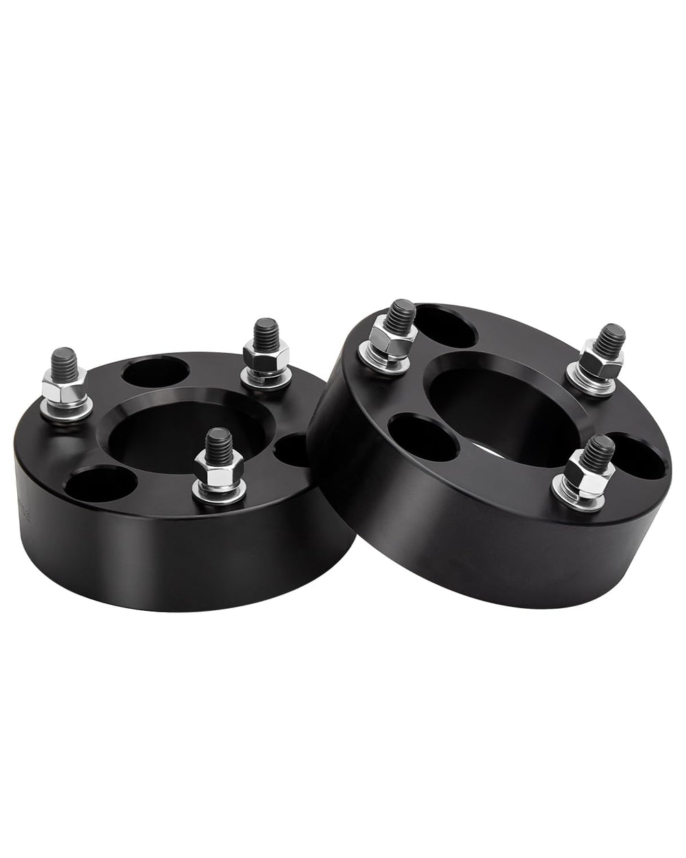 dynofit front strut spacers packaging showing complete kit and benefit of easy install