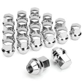 dynofit front view packaged lug nuts showing full set and finish benefit