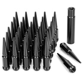 Dynofit front view of eight lug nuts showing neat packaging and durable finish