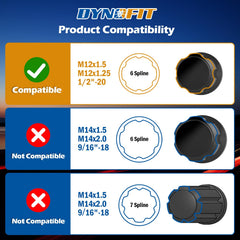dynofit side profile showing dimensions for fit verification benefit