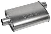 Dynomax front view showing durable shell and improved exhaust flow