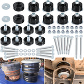 E-cowlboy front packaging of KF04058BK kit showing complete contents and fit