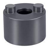 E-cowlboy front view of socket showing shape and fit, durable tool for Volvo and Mack