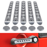 E-cowlboy front handle assembly showing polished silver finish and improved appearance