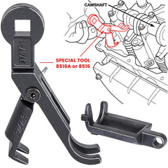 E-cowlboy front view of tool showing overall shape and durability benefit