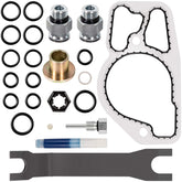 E-cowlboy kit layout showing all components for complete HPOP repair and leak prevention