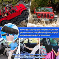 E-cowlboy installed on rear roll bar showing passenger stability benefit