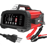 E-FAST front view of charger showing ports and rugged casing for reliable charging