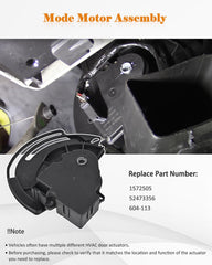 E-Shin actuator mounting hole close-up showing OEM-style alignment
