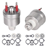 E-Shin front view of both TBI injectors showing fit and finish benefits