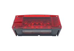 EAGLE KING PRODUCTS front view showing left tail light and clear lens for visibility