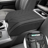 Eaglecover front view on console shows protective fit and sleek look