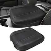 Eaglecover front view showing snug fit and protection on console lid