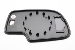 EAP mirror glass plastic back plate mounting detail for easy clip-in installation