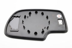 EAP plastic back plate and label showing mounting points and OEM-fit assurance